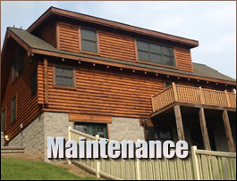  Thomasville, North Carolina Log Home Maintenance